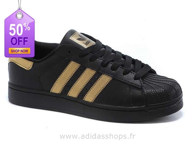 adidas superstar noir or